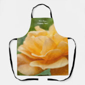 Tablier de peinture Rose orange (Recto)