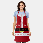 Tablier de Père Noël (Porté)