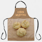 Tablier de petit déjeuner Muffins Nourriture (Recto)