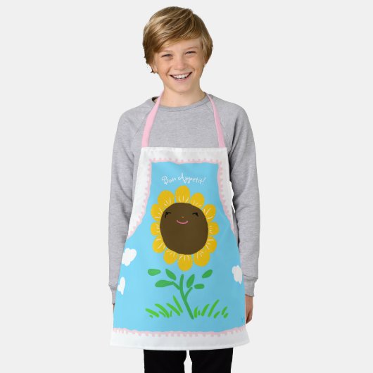 Tablier de petit tournesol (Porté)