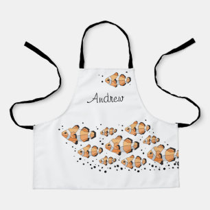 tablier de poisson clown