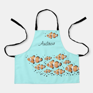 tablier de poisson clown