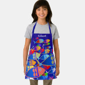 Tablier de poisson coloré personnalisé (Insitu)