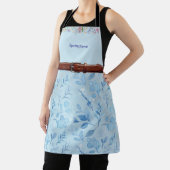 Tablier de printemps bleu clair élégant (Insitu)