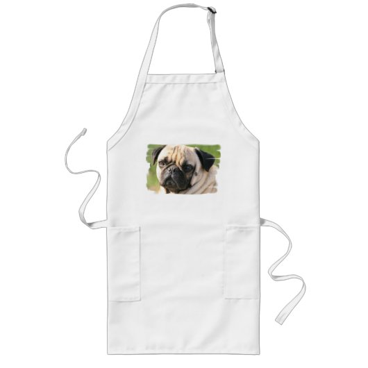 Tablier de race de chien de carlin long (Devant)