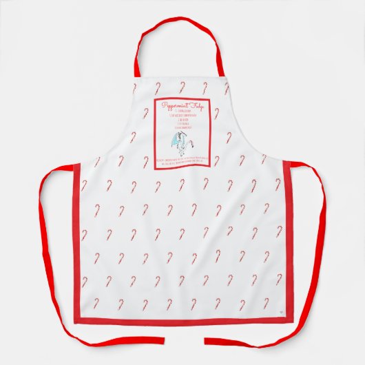 Tablier de recette de dragon au fudge à la menthe  (Recto)