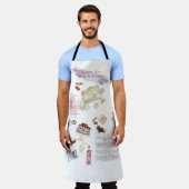 Tablier de recette personnalisé (Porté)