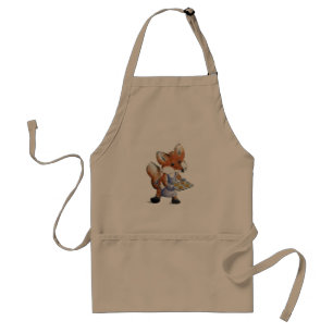 Tablier de renard de cuisine (Der Fuchs in der Küc