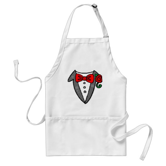 Tablier de smoking de mariage (Devant)