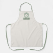 Tablier de Spa pour Employé avec Logo de Fleur de  (Recto)