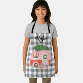 Tablier de taille d'enfant de Noël personnalisé (Insitu)