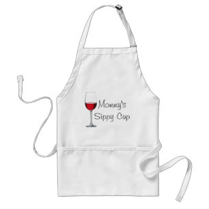 Tablier de tasse de Sippy de la maman