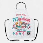 Tablier de toilettage pour animaux de compagnie av (Recto)