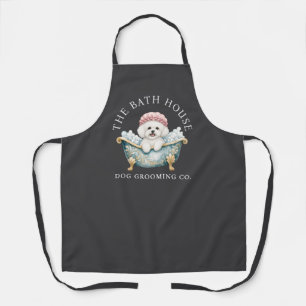 Tablier de toilettage pour chien Bichon Frise Char