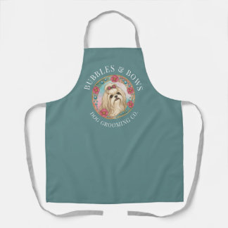 Tablier de toilettage pour chien Shih Tzu | Sarcel