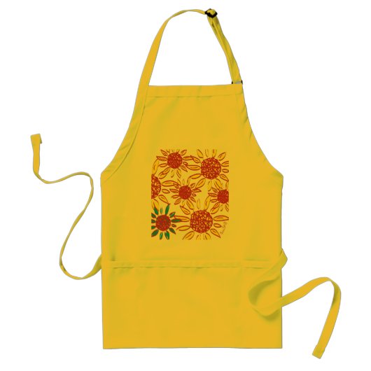 tablier de tournesol (Devant)