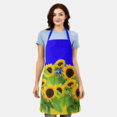 Tablier de tournesol - Couleurs du drapeau ukraini (Porté)