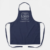 Tablier de travail de restaurant avec logo d'entre (Recto)