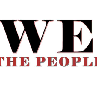 Tablier de typographie We The People | Patriotique