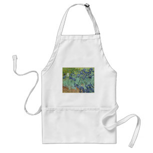Tablier De Van Gogh toujours la vie : Vase avec des iris