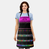 Tablier de variation du technicien des ongles de m (Porté)