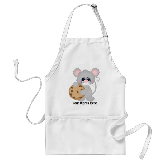 Tablier de vendeurs de souris de gâteau aux (Devant)