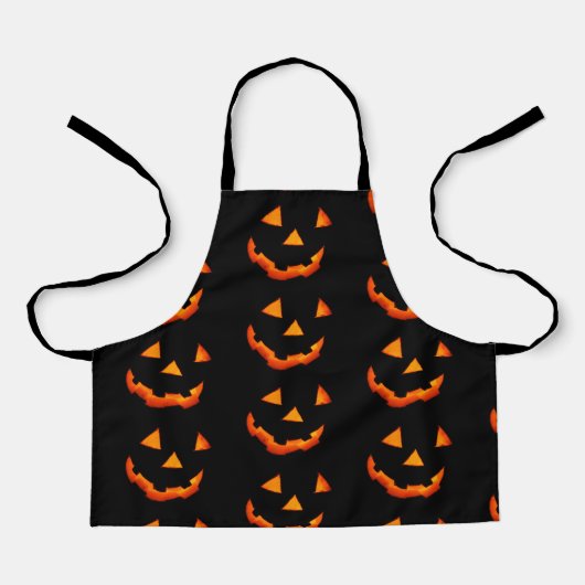 Tablier de visages Jack-o-Lantern (Recto)