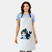 Tablier Débardeur Chat en Costume d'Orque (Porté)