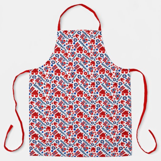 TABLIER DÉBARRASSER LA NORVÈGE D'APRON (Recto)