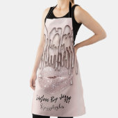 Tablier Déchets de maquillage pour artiste Rose classique (Insitu)