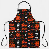 Tablier Décor camping Caravan (Recto)