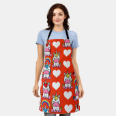 Tablier Décor de la maison Unicorn Pony (Porté)