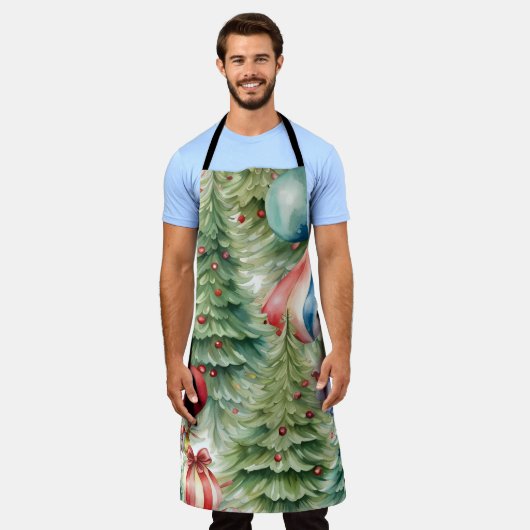 Tablier Décor de vacances (Porté)