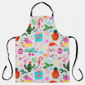 Tablier Décoration de Noël (Recto)