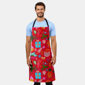 Tablier Décoration de Noël (Porté)