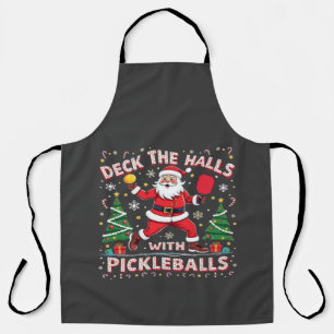 Tablier Découvrir Les Halls Avec Des Pickleballs