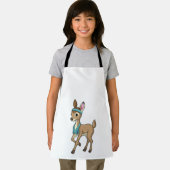 Tablier Deer at Fitness with Towel (Insitu)