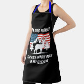 Tablier Deer In My Freezer - Deer Hunter Deer Hunting (Insitu)