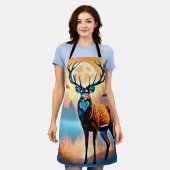 Tablier Deer Stance Lune (Porté)