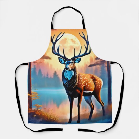Tablier Deer Stance Lune (Recto)
