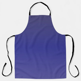Tablier Dégradé Bleu Indigo