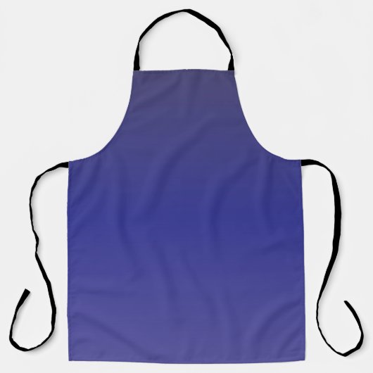 Tablier Dégradé Bleu Indigo (Recto)