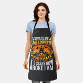 Tablier Déguisement de Halloween drôle cassé Conception de (Porté)