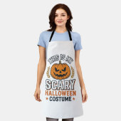 Tablier Déguisement Halloween Épouvantable Citrouille Dess (Porté)