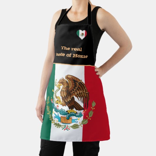 Tablier Dégustation de la maison & Drapeau mexicain, Mexiq (Insitu)