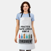 Tablier Déjeuner Cafétéria Cafétéria Service de restaurati (Porté)