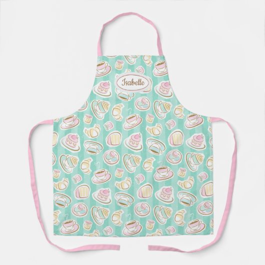 Tablier Delantal Café Paris (Recto)