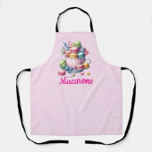 Tablier Delantal Macarons (Recto)