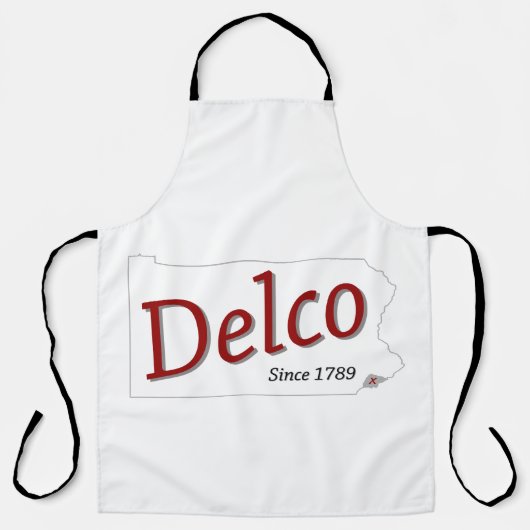 Tablier DELCO (R) depuis 1789 (Recto)