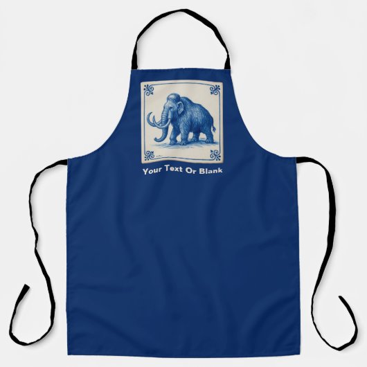Tablier Delft Wooly Mammoth (Recto)
